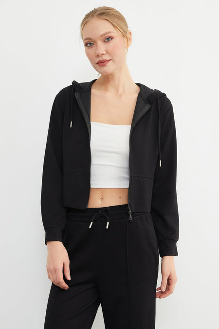 Basic Hooded Çimalı Modal Tracksuit Set - MALLTURK