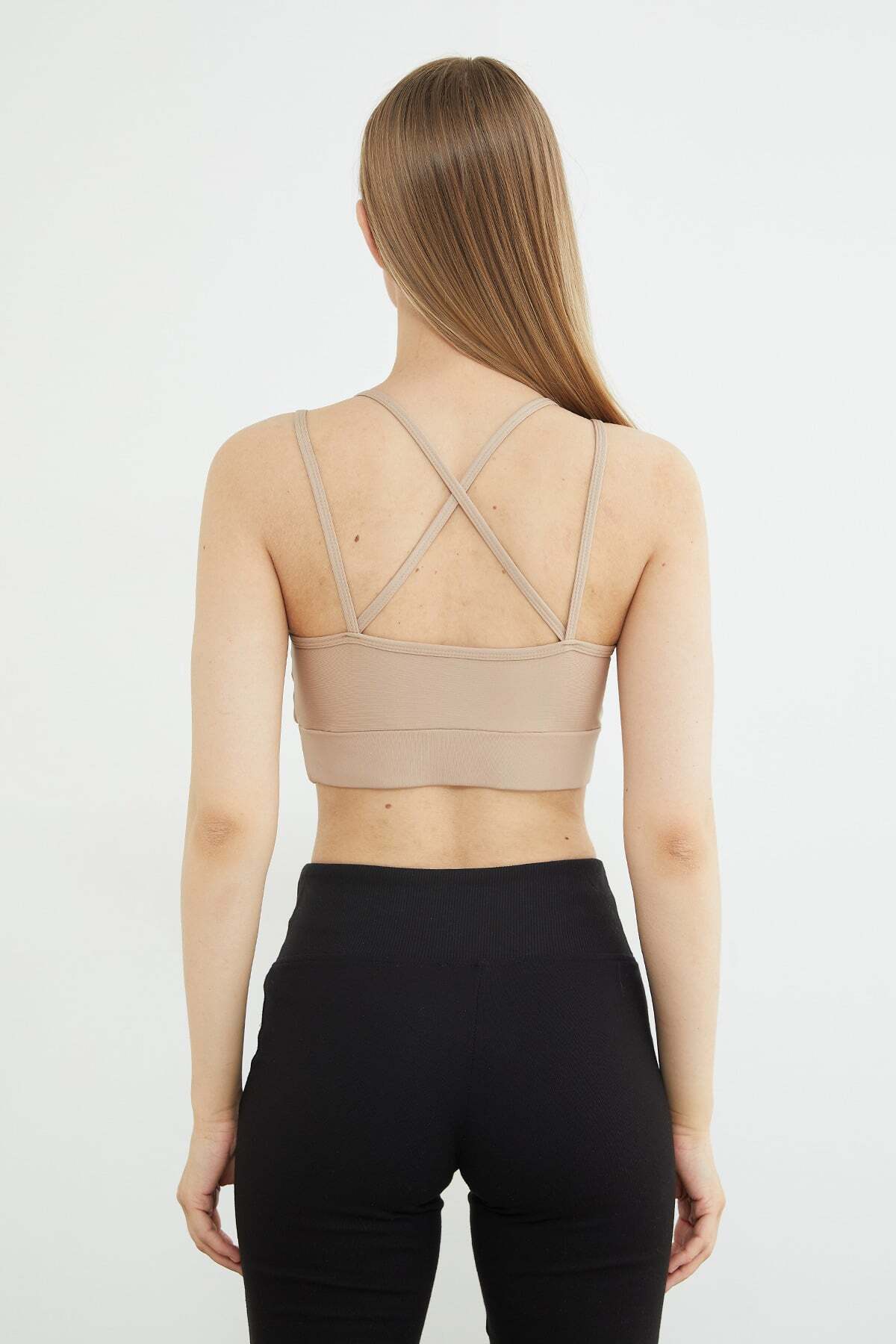 Basic Thin Strap Covered Bustier - MALLTURK