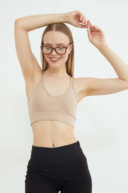 Basic Thin Strap Covered Bustier - MALLTURK