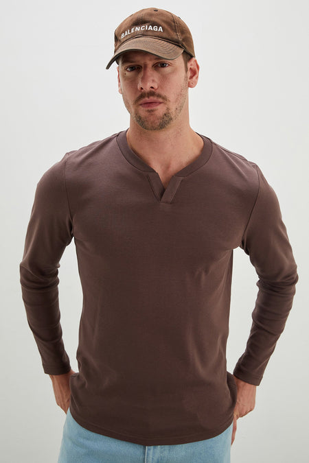 Basic V-Neck Ribbed Bodysuit - MALLTURK