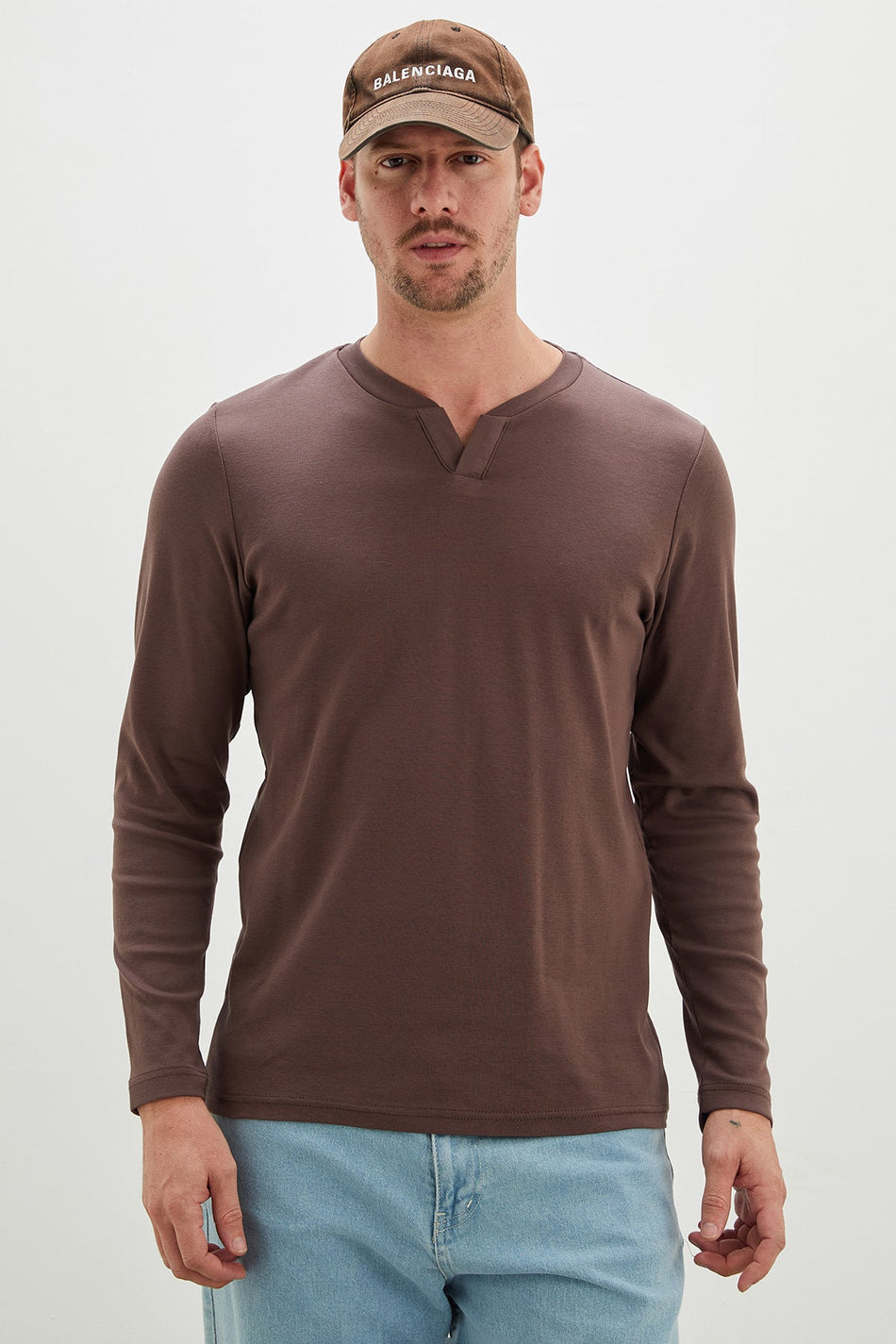Basic V-Neck Ribbed Bodysuit - MALLTURK