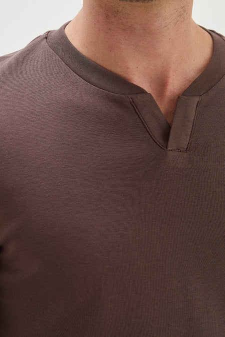 Basic V-Neck Ribbed Bodysuit - MALLTURK