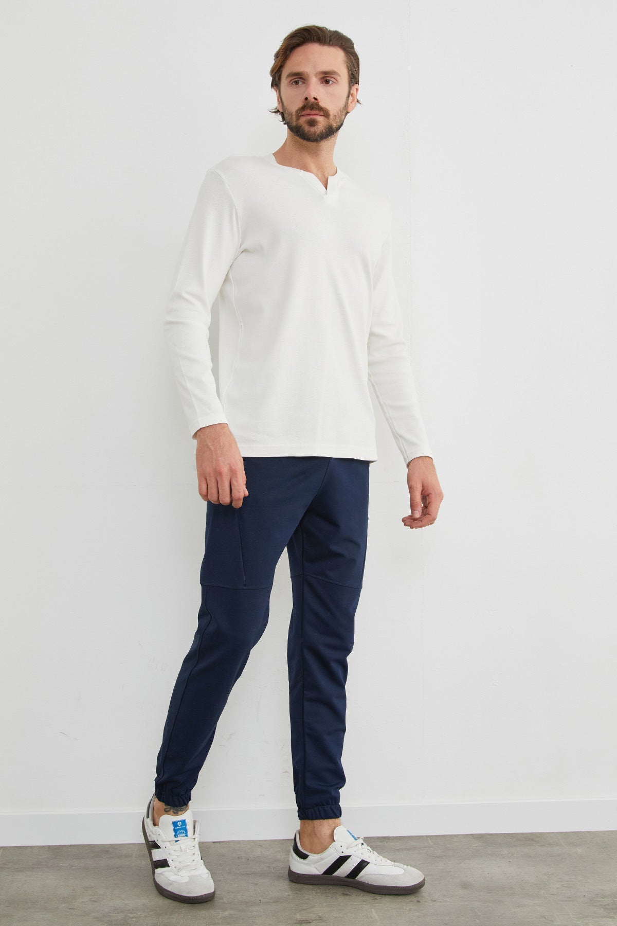 Basic V-Neck Ribbed Bodysuit - MALLTURK