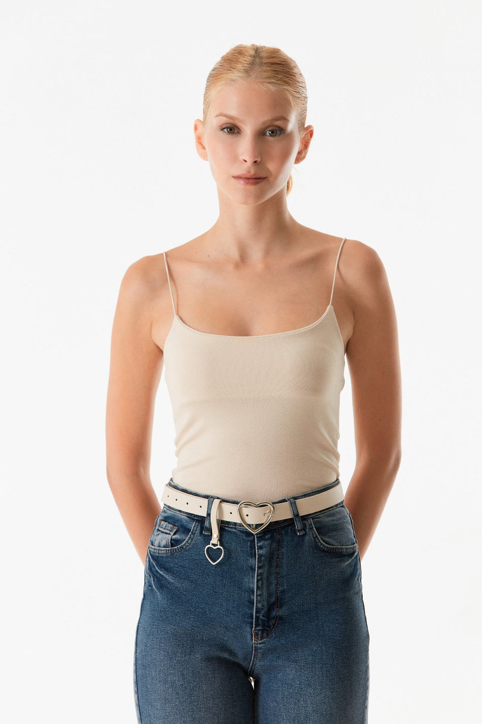 Belt with Heart Buckle - MALLTURK