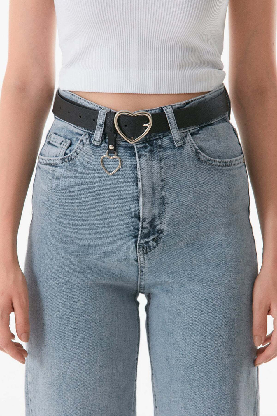 Belt with Heart Buckle - MALLTURK