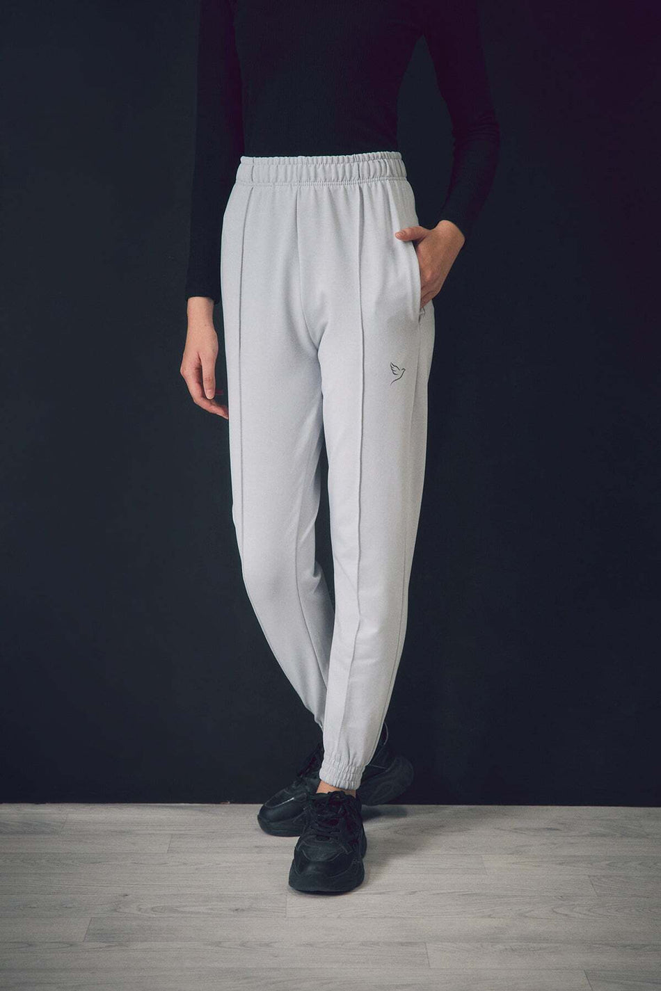 Bird Printed Grassy Jogger Sweatpants - MALLTURK