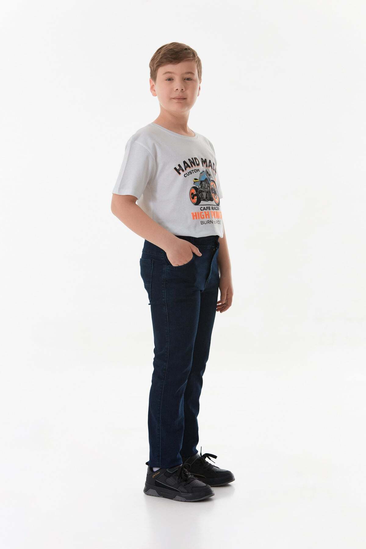 Boy's Jean with Elastic Waist - MALLTURK