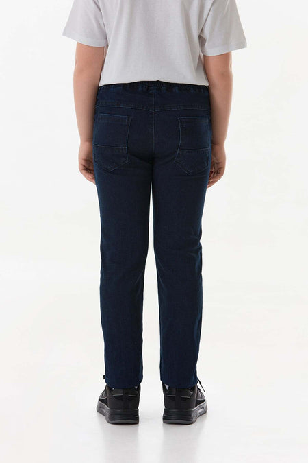 Boy's Jean with Elastic Waist - MALLTURK