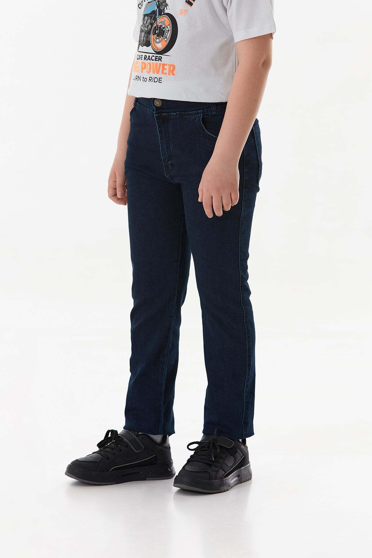 Boy's Jean with Elastic Waist - MALLTURK