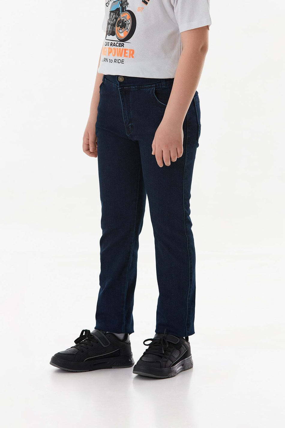 Boy's Jean with Elastic Waist - MALLTURK