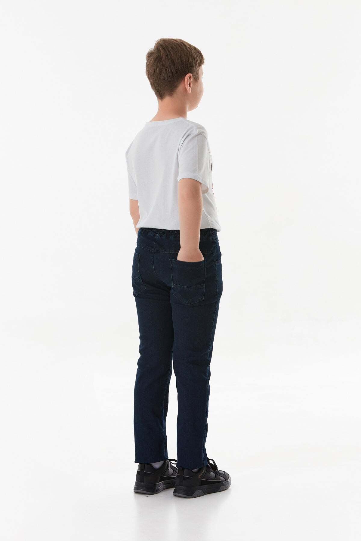 Boy's Jean with Elastic Waist - MALLTURK