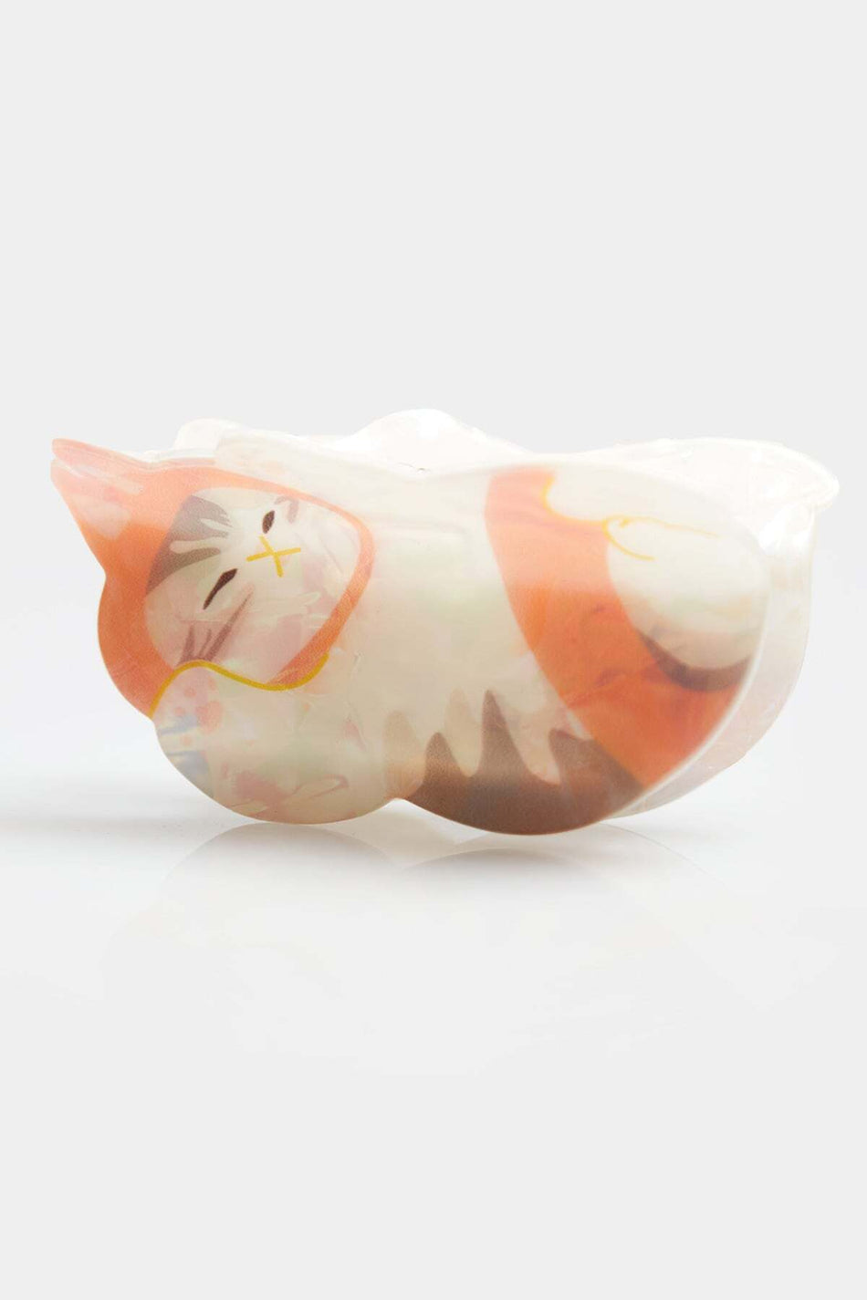 Cat Figured Bone Peg Buckle - MALLTURK