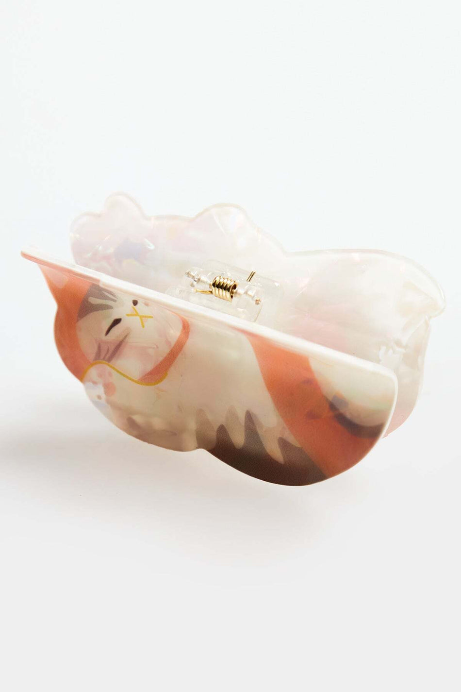 Cat Figured Bone Peg Buckle - MALLTURK