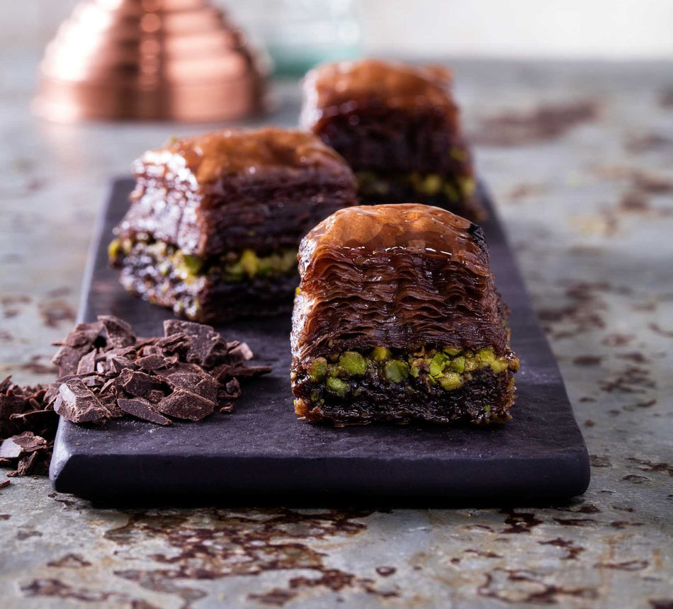 Pistachio and Chocolate Baklava, Hafiz Mustafa