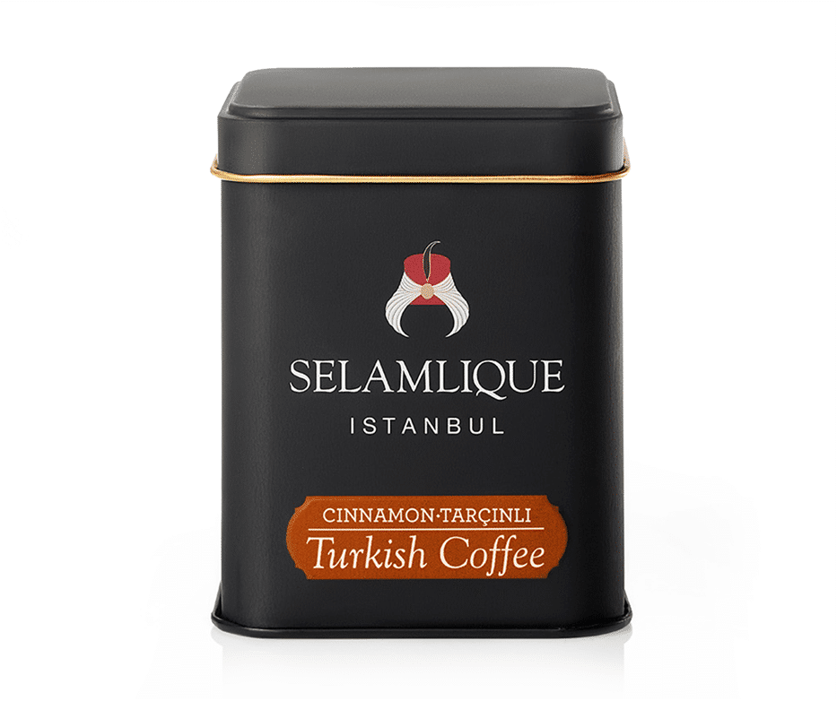 Коробка турецкого кофе с корицей Selamlique, 125 г – 4.41 унции