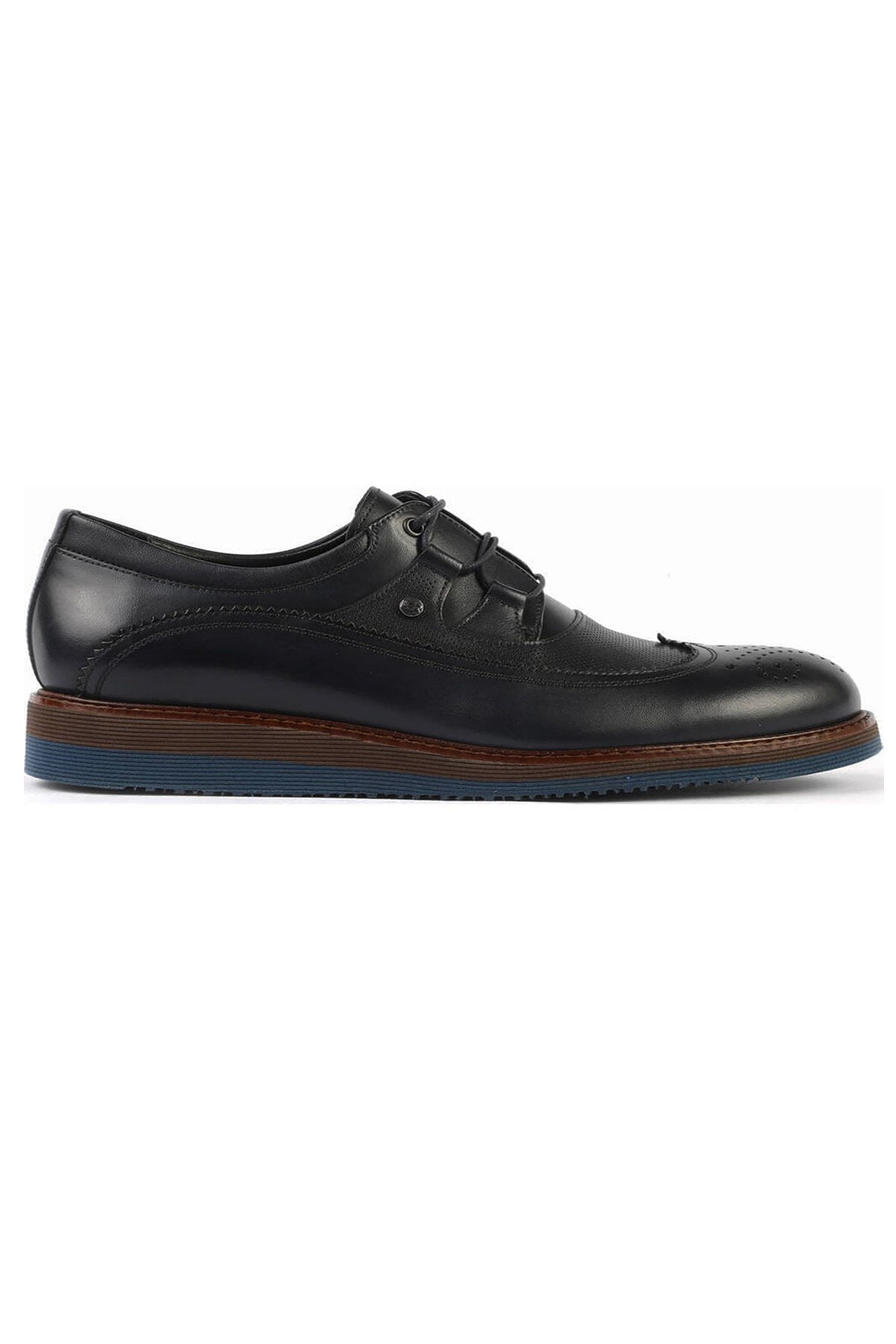 Clays 2902 Men's Classic Shoes - Navy Blue - MALLTURK