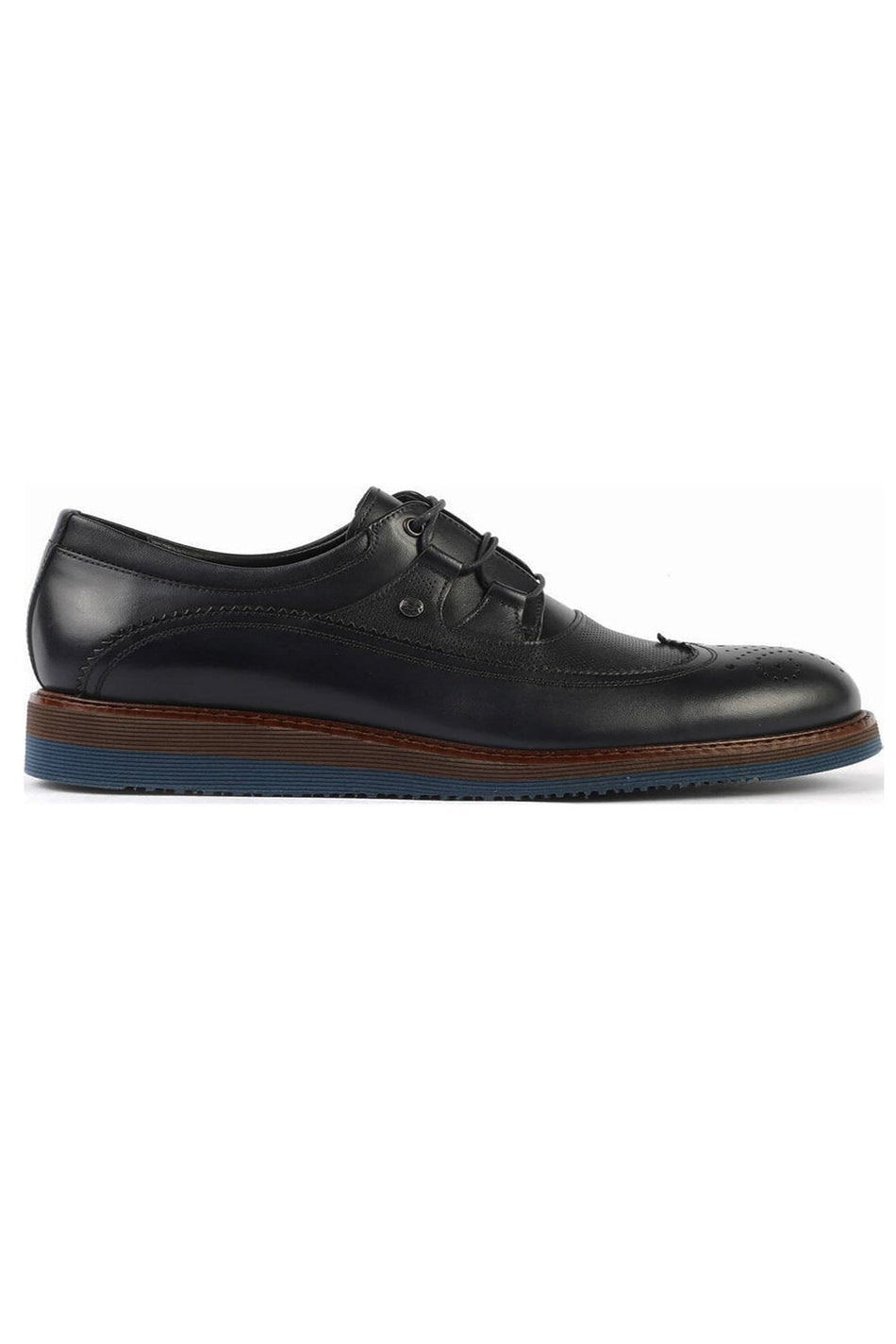 Clays 2902 Men's Classic Shoes - Navy Blue - MALLTURK