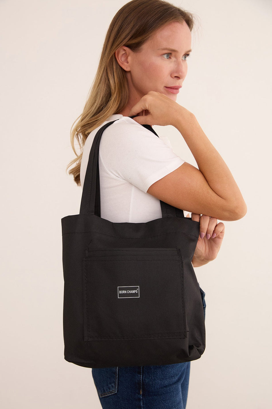 Cloth Handbag with Pocket - MALLTURK