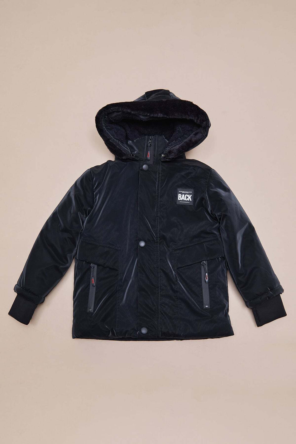 Coat with Hood and Crest for Boys - MALLTURK