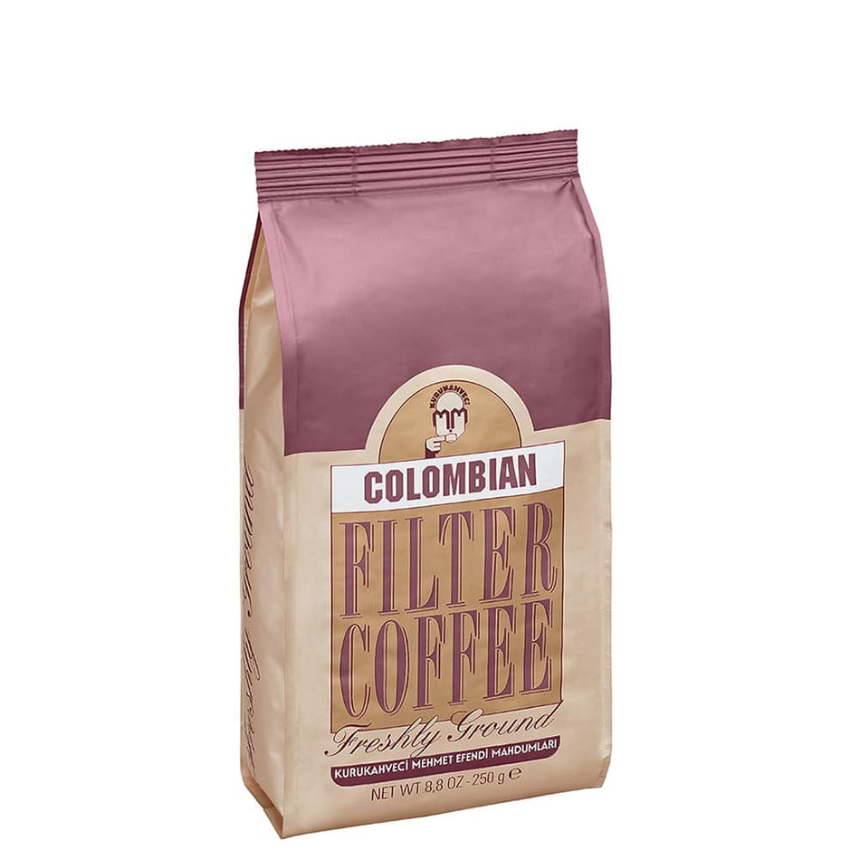 Colombian Filter Coffee, KuruKahveci Mehmet Efendi, 250g – 8.82oz - MALLTURK