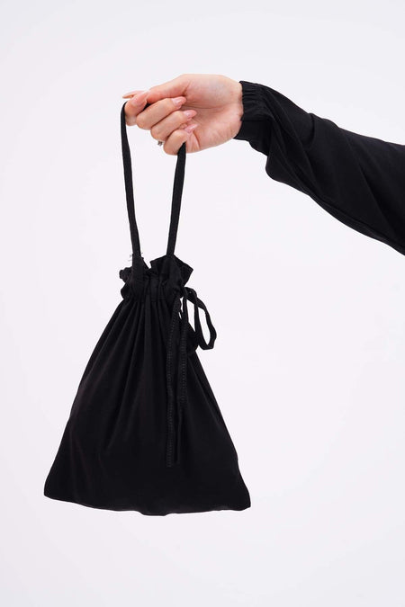 Cotton Bag Prayer Dress Hijab Dress with Elastic Ankles - MALLTURK