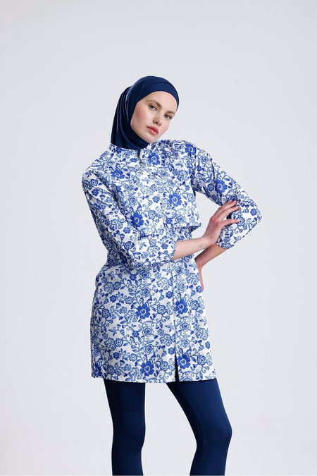 Covered Water Repellent Parachute Hijab Swimsuit - MALLTURK