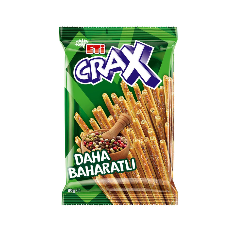 Crax scharfe Stick-Cracker, Eti, 60g – 2.12oz