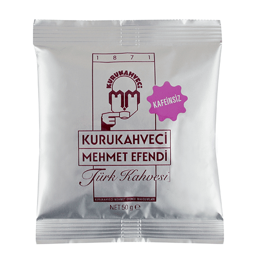 KuruKahveci Mehmet Efendi Decaf Turkish Coffee, 50g – 1.76oz