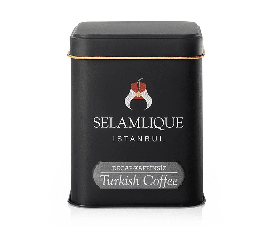 Коробка декофеинизированного турецкого кофе Selamlique, 125 г — 4.41oz