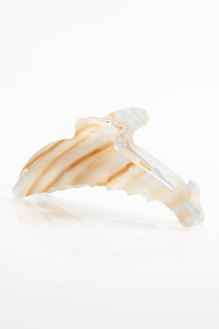 Dolphin Figured Bone Latch Buckle - MALLTURK