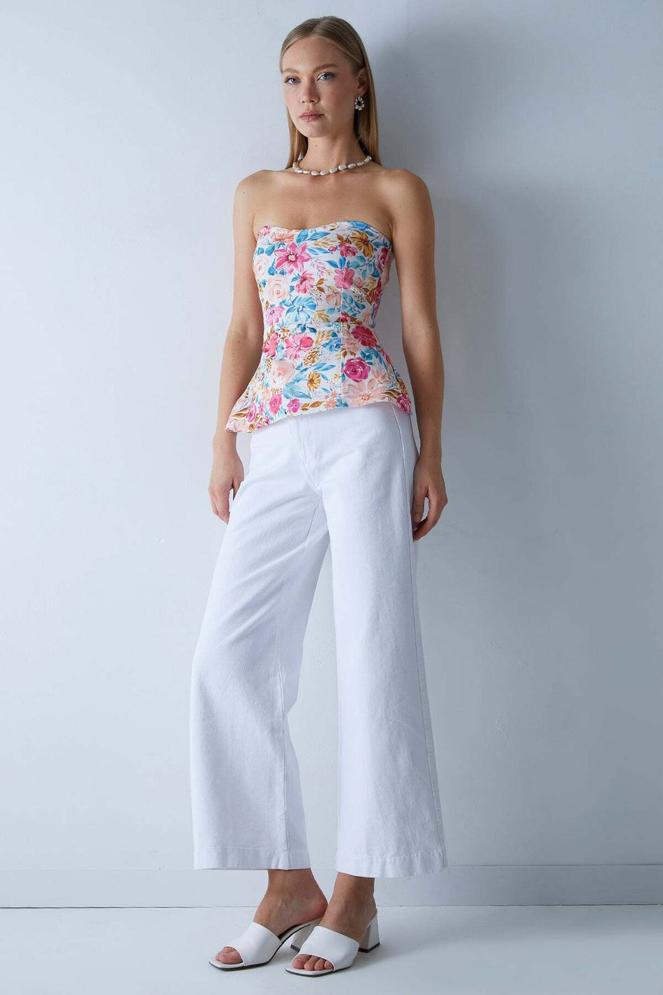 Double Buttoned Gabardine Trousers - MALLTURK