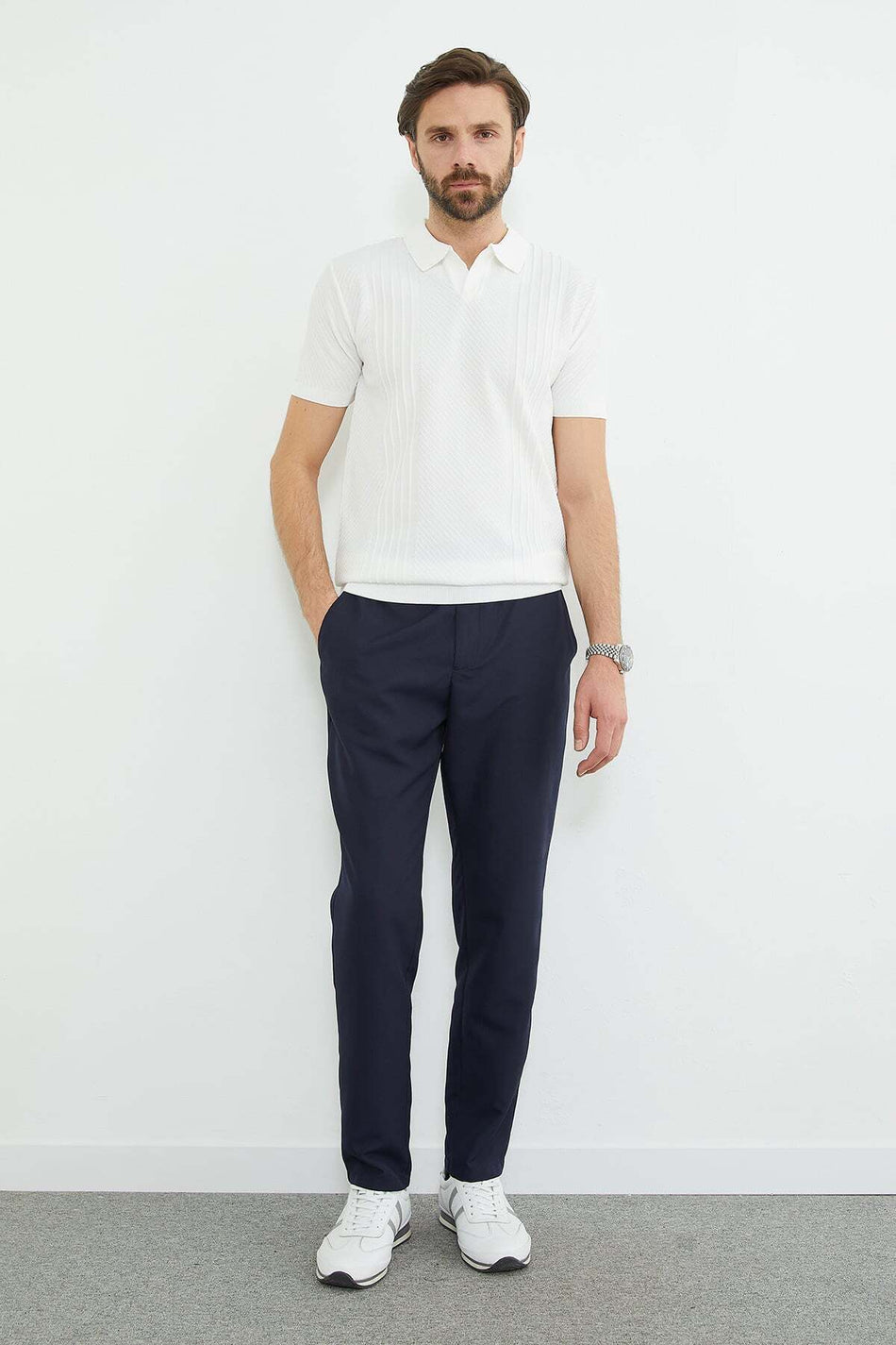 Elastic Waist Pocket Jogger Pants - MALLTURK