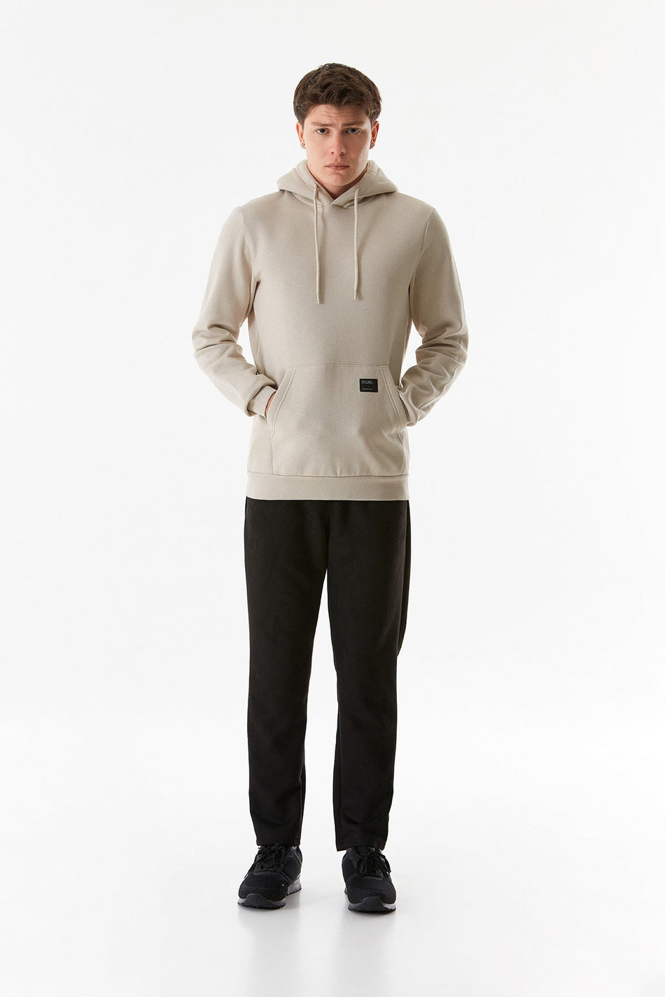 Elastic Waist Suede Trousers - MALLTURK