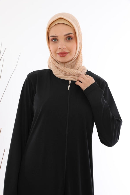 Fermurali Prayer Dress Ferace Black - MALLTURK