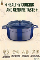 LAVA Cast Iron Casserole with Lid - MALLTURK