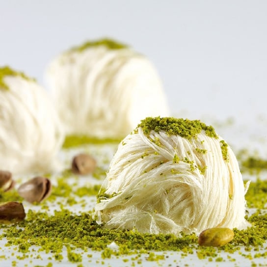 Floss Halva with Pistachio, Pismaniye, Ugurlu, 240g-8.47oz