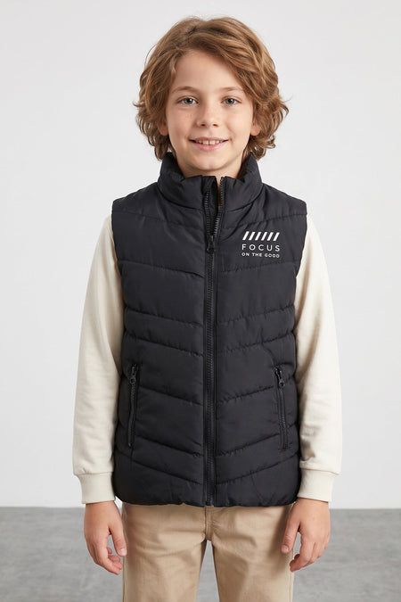 Focus Printed Boys' Inflatable Vest - MALLTURK