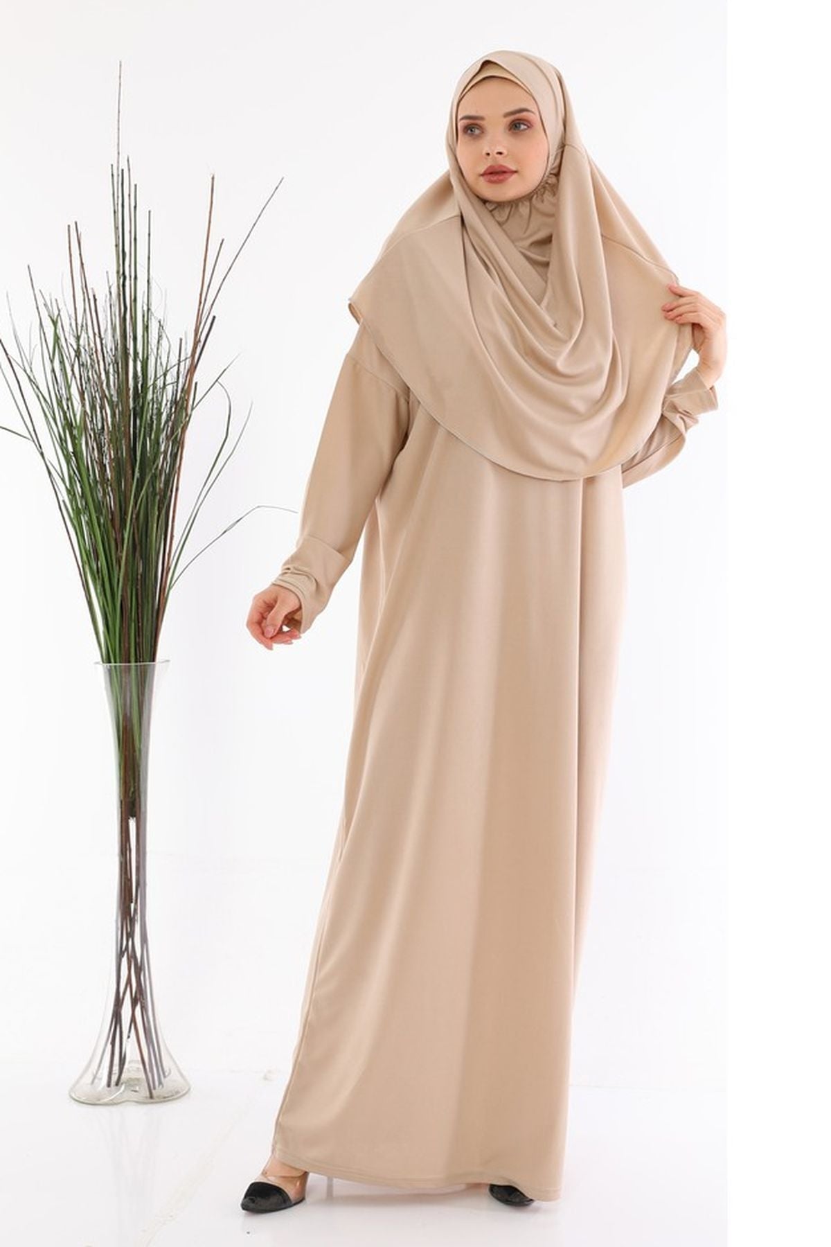 Full-length One-Piece Prayer Dress with Rosary Gift - MALLTURK
