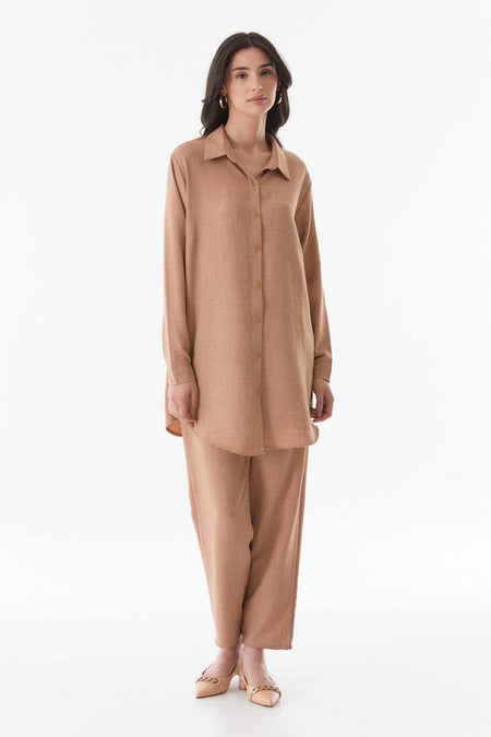 Fullamodest Basic Long Sleeve Large Size Set - MALLTURK
