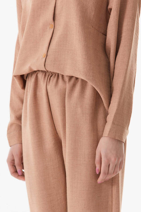 Fullamodest Basic Long Sleeve Large Size Set - MALLTURK