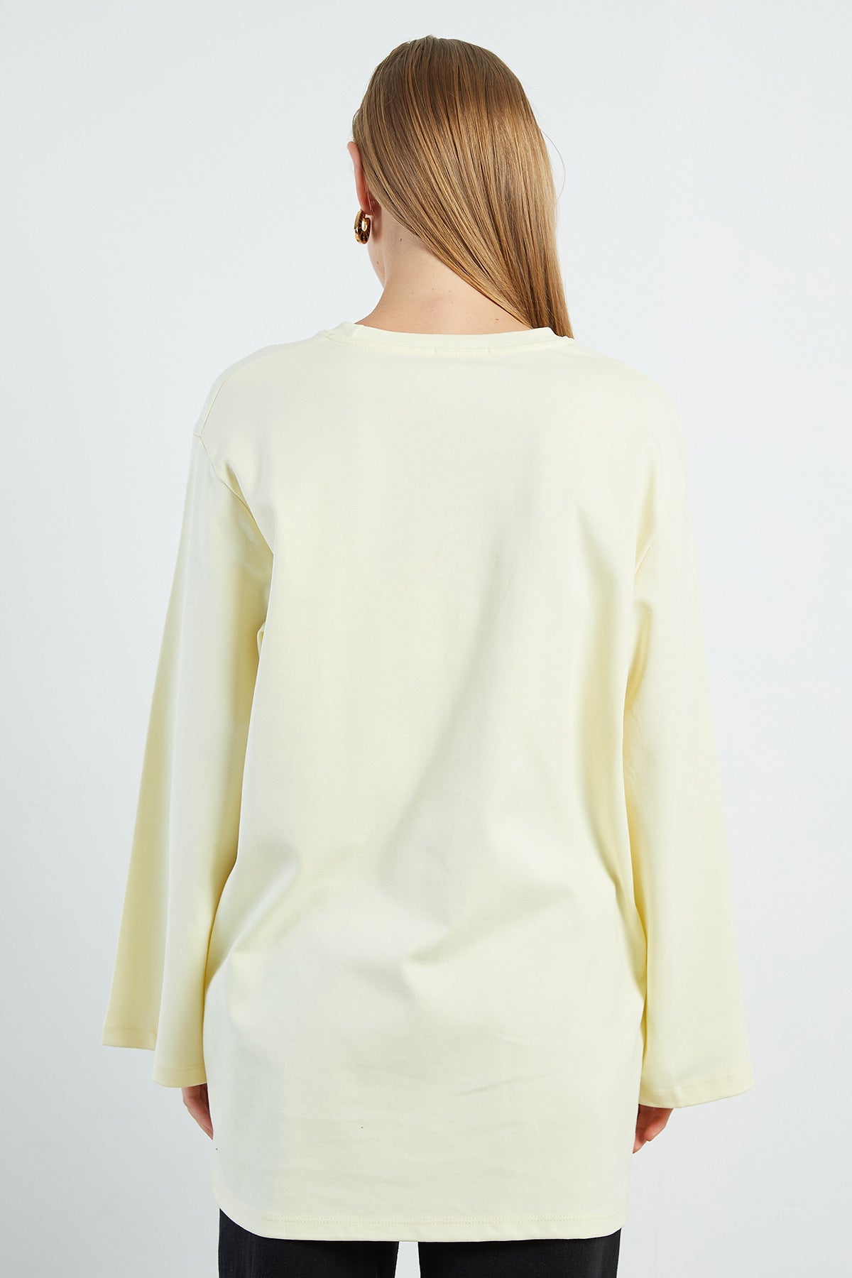 Fullamodest Basic Wide Sleeve Tunic - MALLTURK