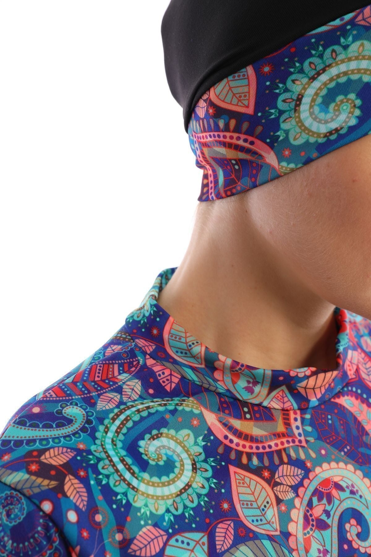 Fully Covered Lycra Hijab Swimsuit - MALLTURK