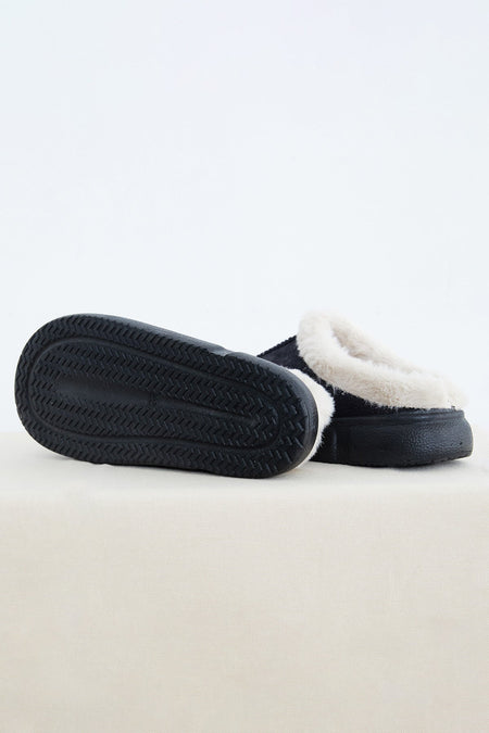 Fur Inside Home Slippers - MALLTURK