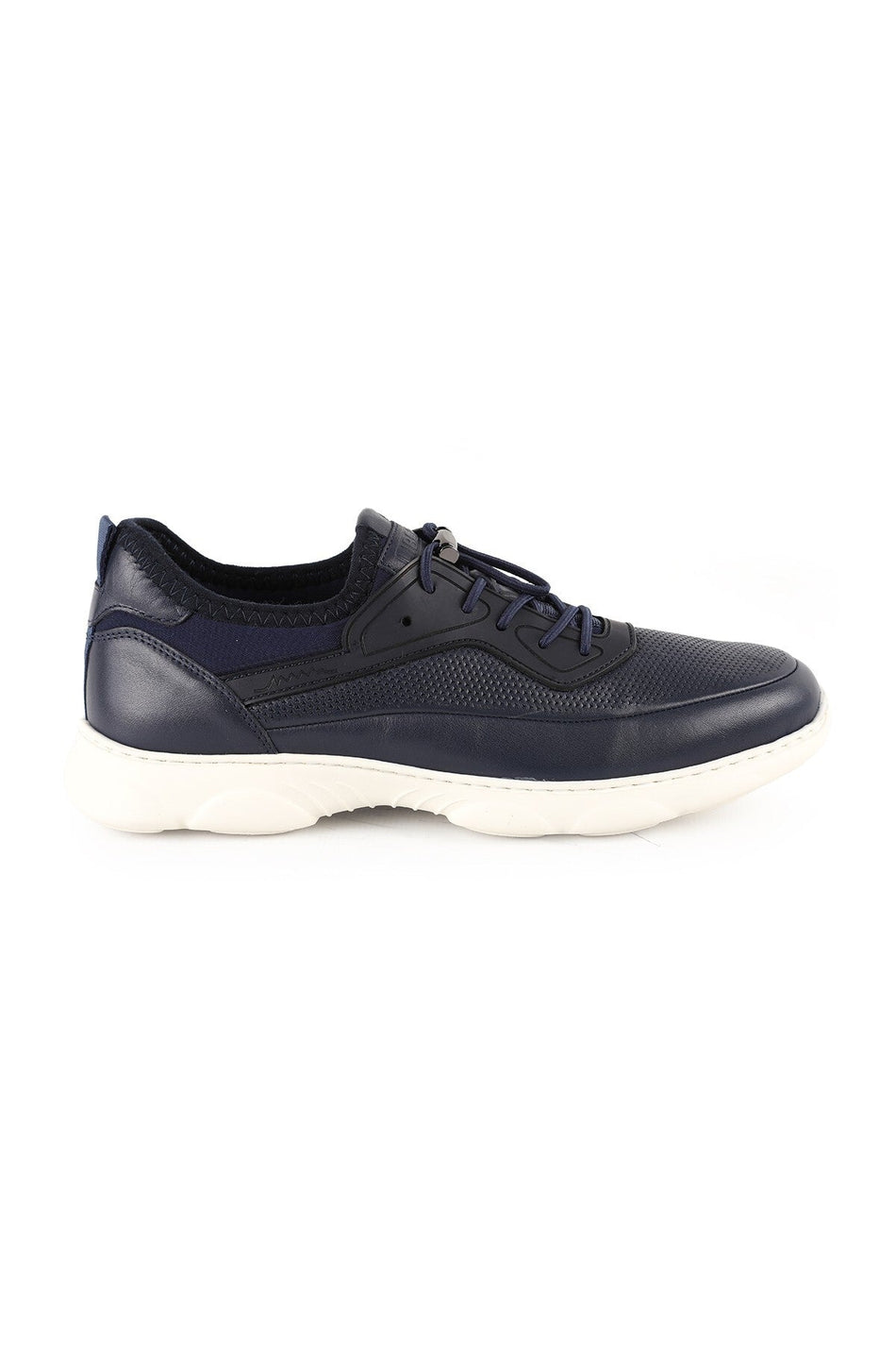 Genuine Leather Sneaker Shoes Breathable Eva Sole Daily Comfortable Model L6031 - MALLTURK