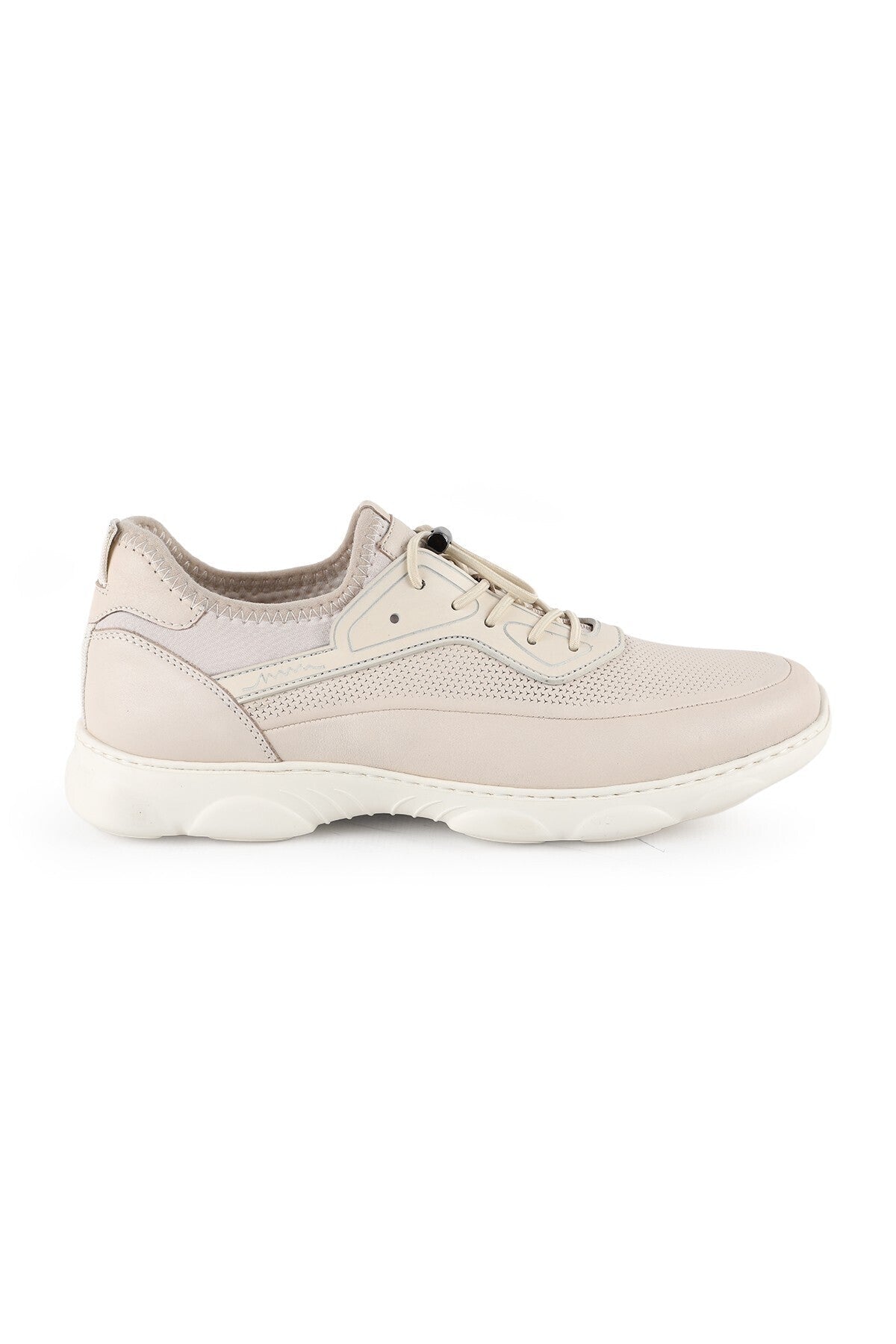 Genuine Leather Sneaker Shoes Breathable Eva Sole Daily Comfortable Model L6031 - MALLTURK