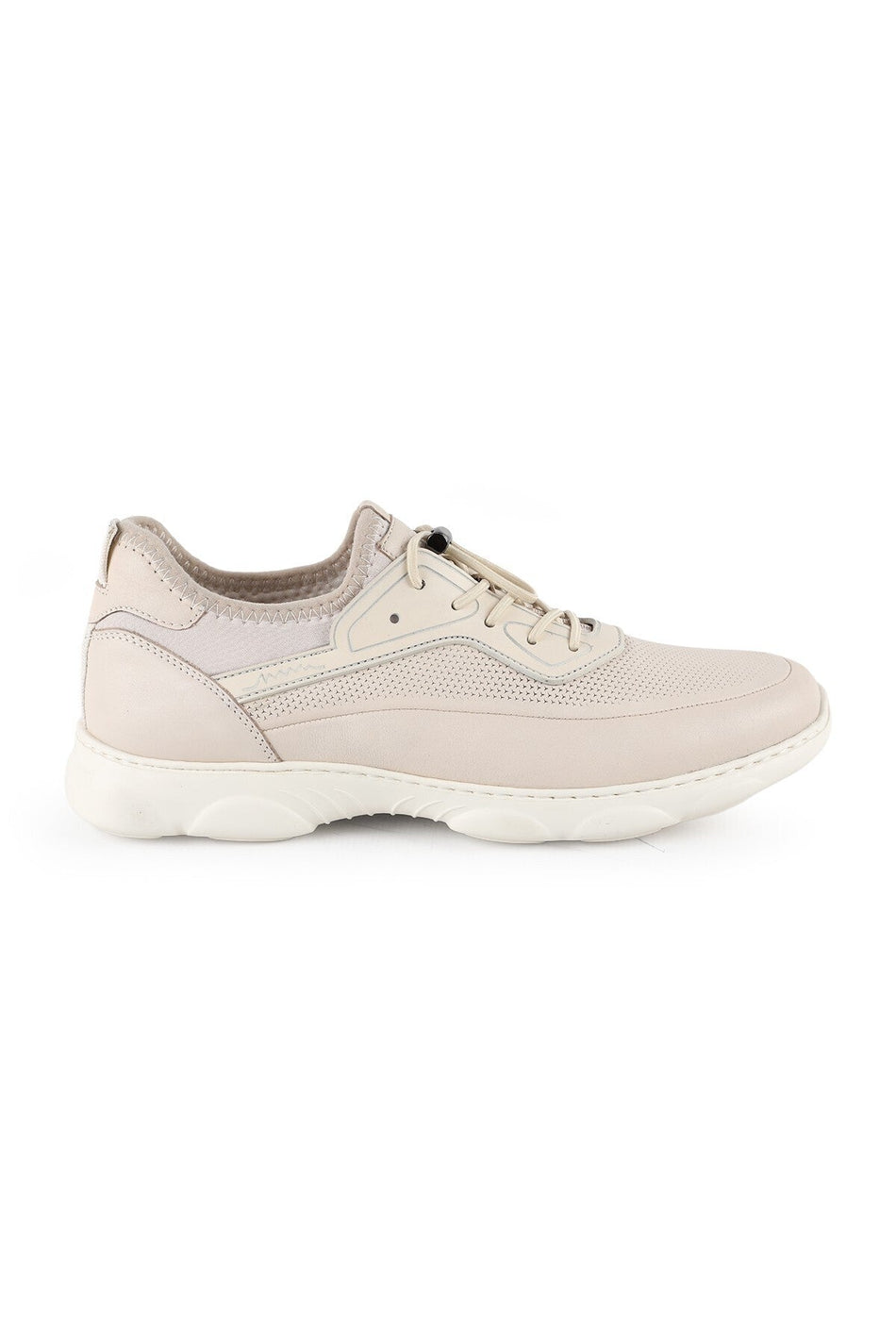 Genuine Leather Sneaker Shoes Breathable Eva Sole Daily Comfortable Model L6031 - MALLTURK