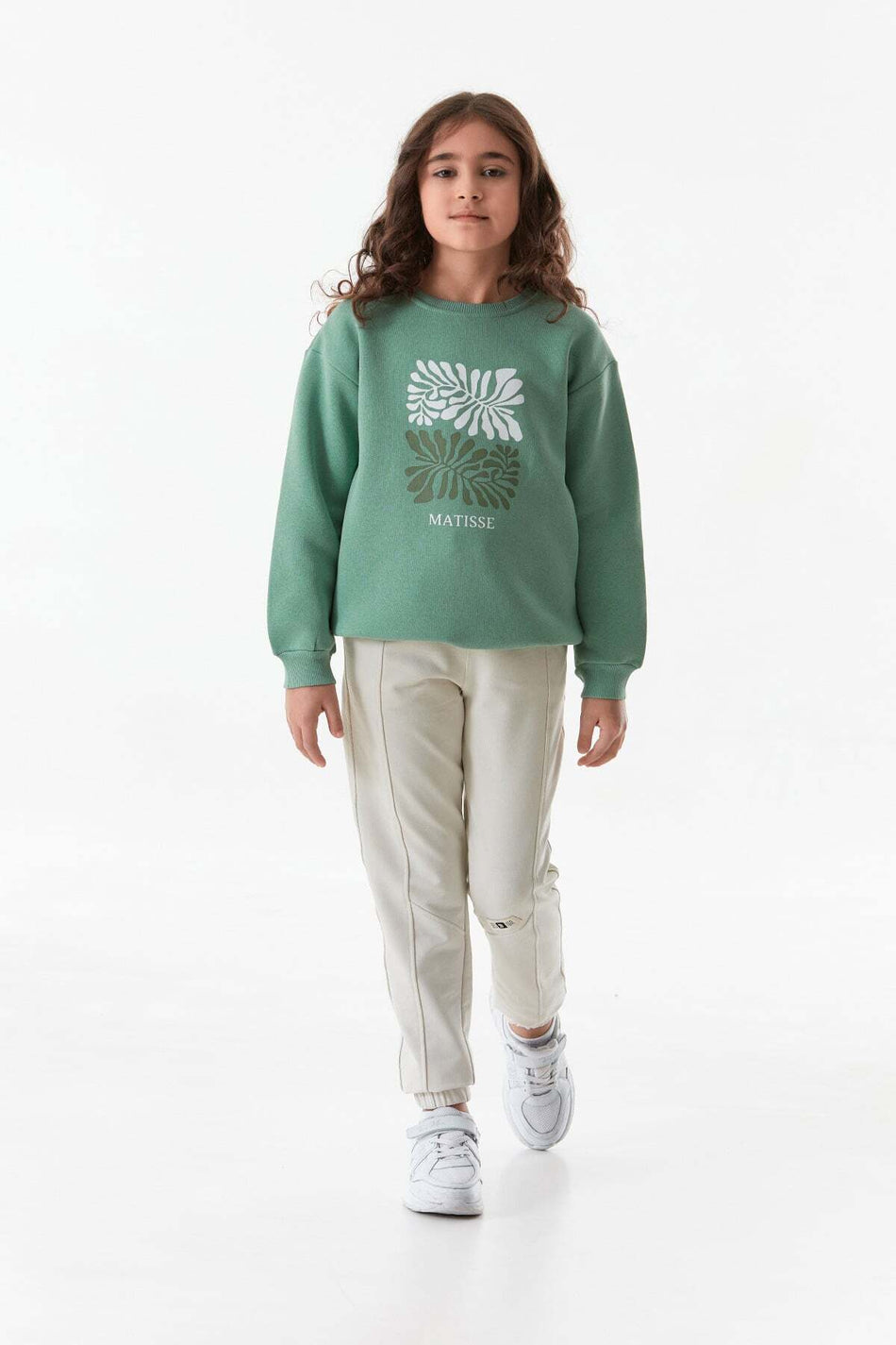 Grassy Jogger Girls' Sweatpants with Elastic Waist - MALLTURK