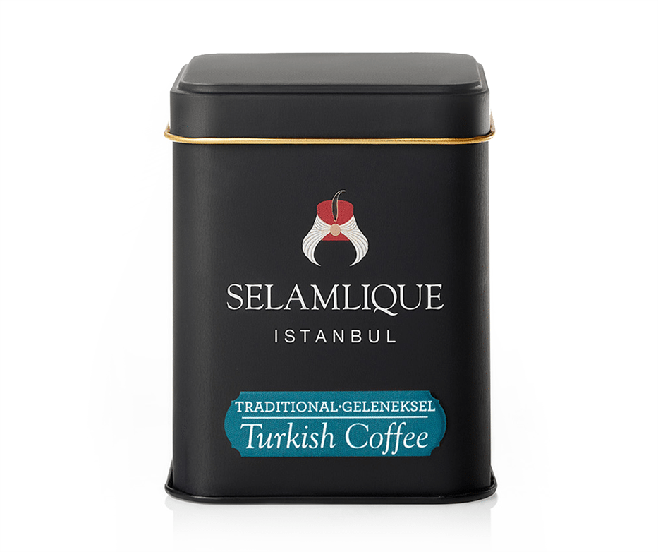 Коробка молотого турецкого кофе Selamlique, 125 г — 4,41 унции