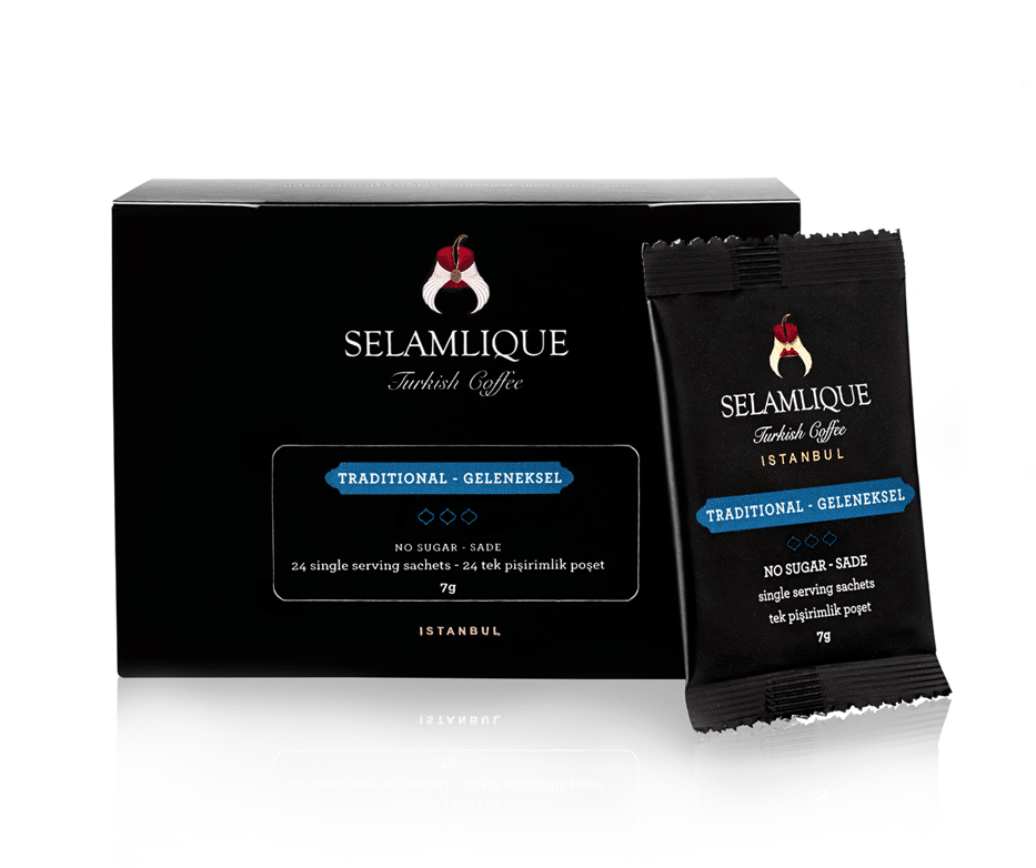 Порционные упаковки молотого турецкого кофе Selamlique, 24 шт.