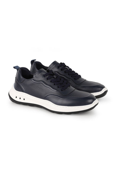 H1001 Men's Leather Casual Shoes - MALLTURK